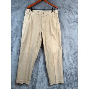 Vintage C.C. Filson Pants Mens 38x32 (36x30) Dry Shelter Cloth Khaki Chino Work